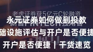 永元证券如何做到投教体系？基础设施评估与开户是否便捷｜干货速览