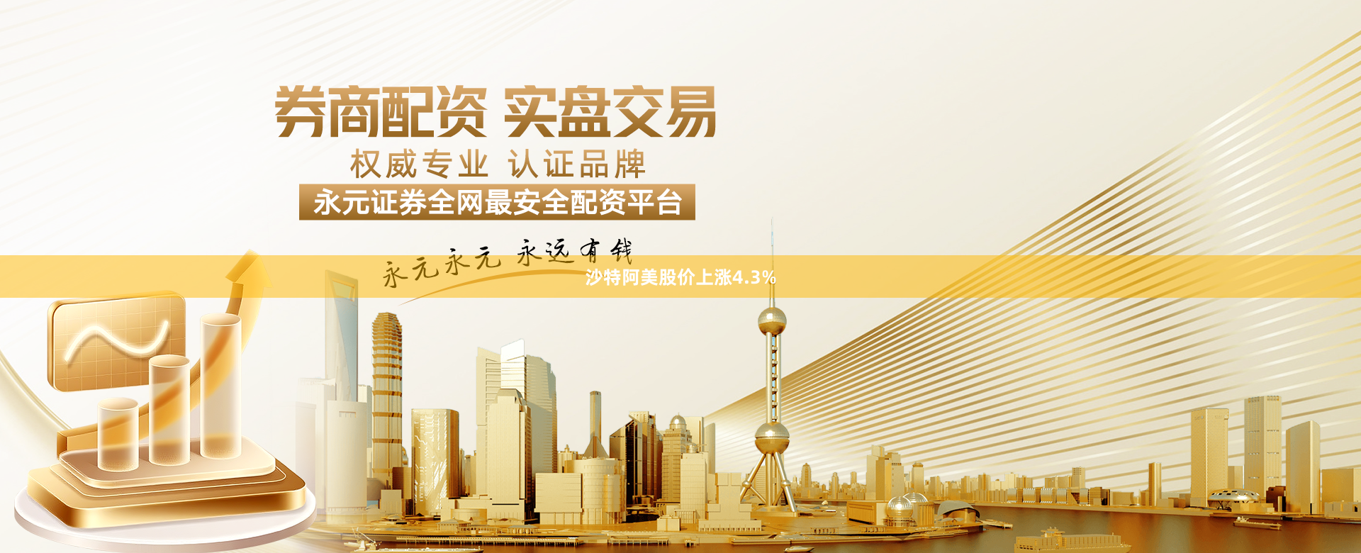 沙特阿美股价上涨4.3%